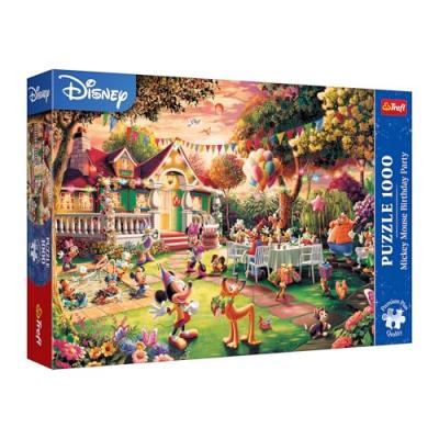 TREFL Puzzle 1000 pi&egrave;ces Premium Plus : L'anniversaire de Mickey Mouse 