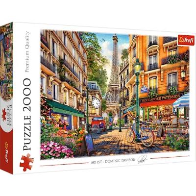 TREFL Puzzle 2000 pi&egrave;ces : Apr&egrave;s-midi &agrave; Paris Coloris Unique