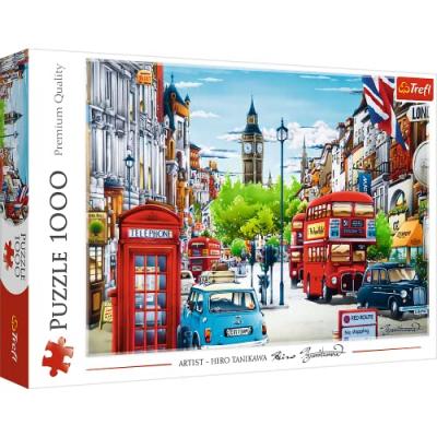 TREFL Puzzle 1000 pi&egrave;ces : Rue de Londres Coloris Unique