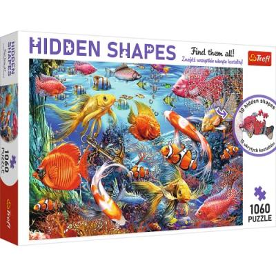 TREFL Puzzle Hidden Shapes - Vie Sous-Marine 