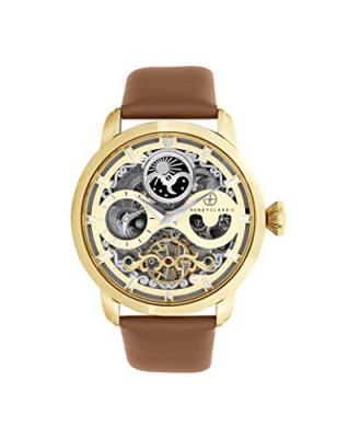 TRENDY CLASSIC Montre Homme  Icare - CG1056-07 Bracelet Cuir Marron