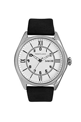 TRENDY CLASSIC Montre Homme  Arthur - CC1057-03 Bracelet Cuir Noir