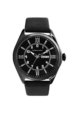 TRENDY CLASSIC Montre Homme  Arthur - CC1057-02 Bracelet Cuir Noir