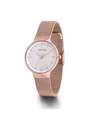 TRENDY KISS Montre  TMRG10121-01 - Montre Cl&eacute;mence Or Rose Femme