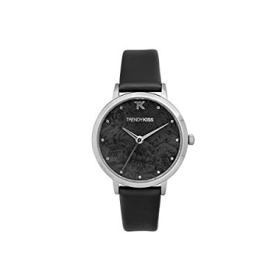  Montre femme Trendy Kiss Louise TC10146-02 - Bracelet Cuir Noir