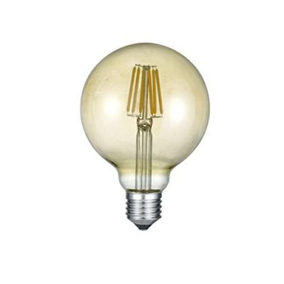 TRIO LIGHTING Ampoule globe LED E27 6&nbsp;W 2&nbsp;700&nbsp;K ambre