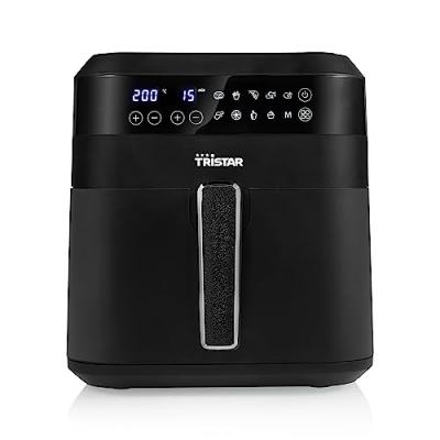 TRISTAR FR-6999 Friteuse 1700W 230V 6L Fonction Tactile 10 Programmes Fonction M&eacute;moire Plastique Noir