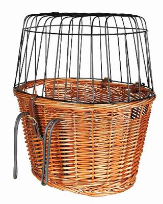 TRIXIE Panier V&eacute;lo Avec Grille - Osier - Mon Animalerie