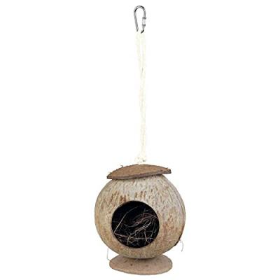TRIXIE Maisonnette Noix De Coco Pour Hamsters - &Oslash; 13 X 31 Cm
