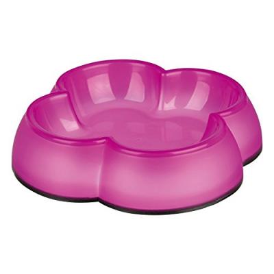 MON ANIMALERIE Trixie Heavy Plastic Non-slip Cat 14 Cm Bowl Gris 0.25 L