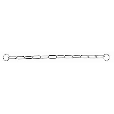 TRIXIE Collier d'&eacute;ducation en m&eacute;tal avec lien long 54cm x 4mm 
