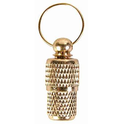 TRIXIE  &eacute;tiquette d'identification couleur or pour chien ou chat