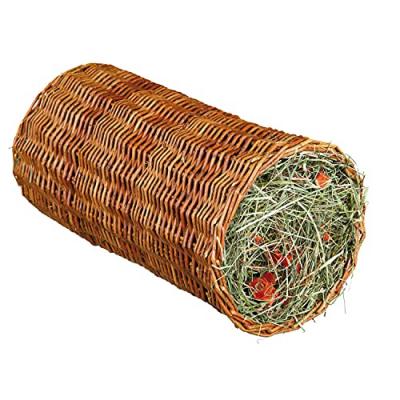 TRIXIE  Friandise naturelle tunnel avec foin - Diam 20 x 38 cm