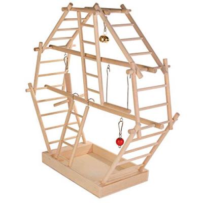 TRIXIE  Aire de jeux pour oiseaux 44x44x16 cm Bois