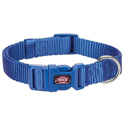 TRIXIE Premium Collier - S: 25-40 Cm/15 Mm, Bleu Royal