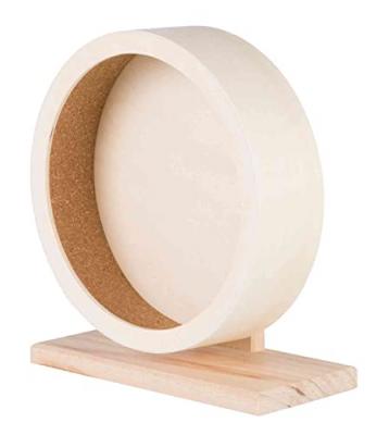 TRIXIE  Roue d'exercice en Bois pour Rongeur 33 cm Diam&egrave;tre 1 Unit&eacute;