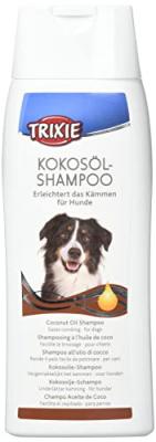 TRIXIE Shampooing &agrave; l'huile de Coco pour Cheveux Longs 250 ml 