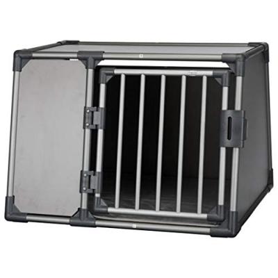 TRIXIE  - Cage de transport inclin&eacute;e pour chiens l Alu graphite 39338 n/a