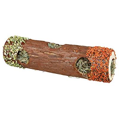 MON ANIMALERIE Tunnel rempli de foinc&oslash; 9&times; 30 cm pour rongeur Trixie Multicolor