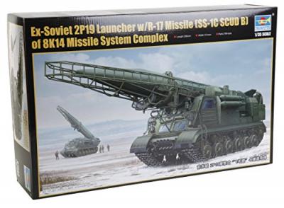  Maquette Trumpeter LANCEUR EX-SOVIET 2P19 W / R-17 MISSILE- 1/35 - Ma