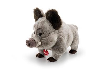 TRUDI , Peluche R&eacute;aliste, Toute Douce, Sanglier Levante M, TUD24848
