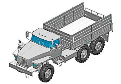  Maquette camion Trumpeter Russian URAL-4320- 1/35 - Maquette de camio