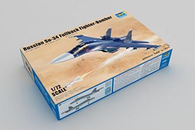  Maquette avion Trumpeter RUSSIE SU-34 COMPLET-1/72 - Maquette d'avion