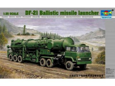 Maquette Trumpeter Lanceur de missile balistique DF-21- 1/35 - Maquet