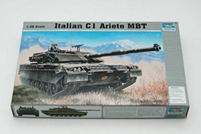 Maquette Trumpeter Char de bataille italien Ariete C-1 - 1/35 - Maque