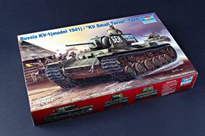 TRUMPETER Maquette  KV-1 Mod&egrave;le 1941 &agrave; petite tourelle- 1/35 - Maquett