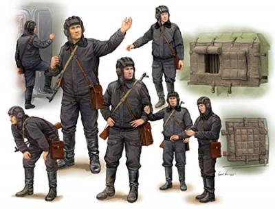 TRUMPETER Soldat Sovietique-Scud B Crew -  95t00434
