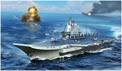  Pla Navy Type 002 Aircraft Carrier - 1:700e - Trumpeter