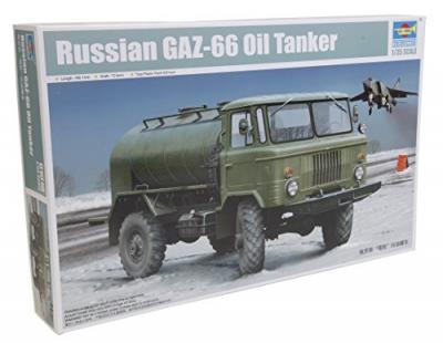  Maquette Trumpeter GAZ 66 Oil Truck rusian- 1/35 - Maquette militaire
