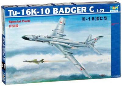 TRUMPETER Tupolev Tu-16k 10 Badger - 1:72e - 