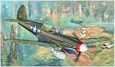 TRUMPETER  02212 1/32 P-40N Kit de mod&eacute;lisation Kitty Hawk