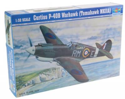 TRUMPETER Maquette avion  P-40B WARHAWK- 1/32 - Maquette d'avion