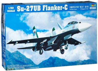 TRUMPETER  02270 Su-27UB Flanker-C Kit de mod&eacute;lisation