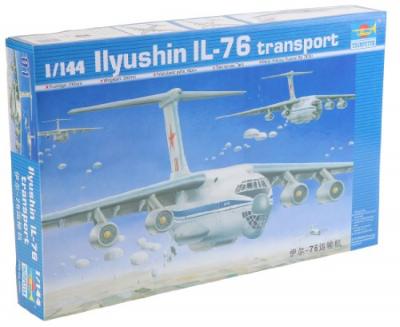  Iljushin Il-76 Candid Transport - 1:144e - Trumpeter