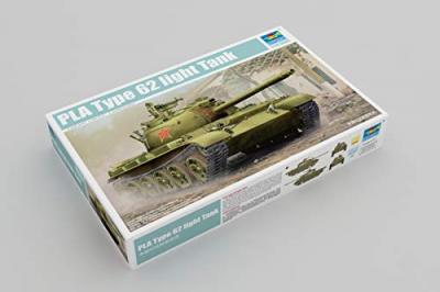  Maquette Trumpeter PLA 62 Type Light Tank- 1/35 - Maquette militaire