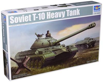  Maquette Trumpeter Sovi&eacute;tique T-10 Heavy Tank- 1/35 - Maquette milita