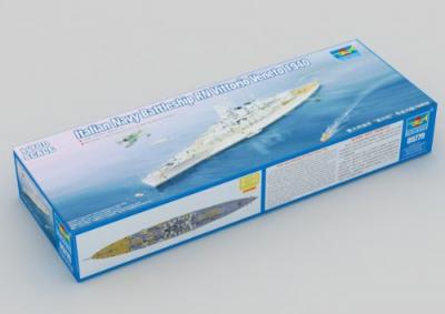 TRUMPETER  1:700 - RN Vittorio Veneto Italian Navy Battleship 1940
