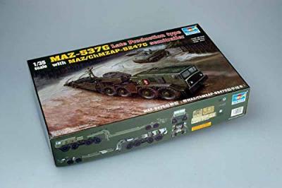 TRUMPETER Maquette  Porte-char sovi&eacute;tique Maz 537G (tardif)- 1/35 - Ma