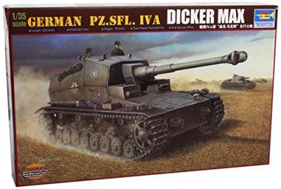 Maquette Trumpeter German Pz.Sfl IVa 'Dicker Max'- 1/35 - Maquette mi