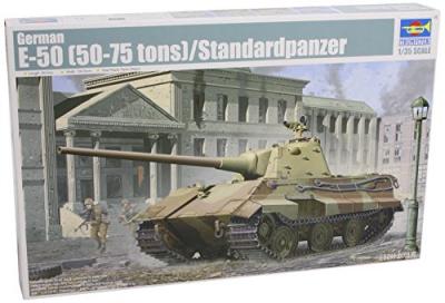 Maquette Trumpeter Standardpanzer allemand E-50 (50-75 tonnes)- 1/35