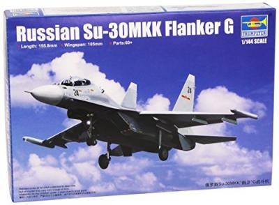 TRUMPETER Maquette avion  Sukhoi SU-30MK Flanker G- - Maquette d'avion