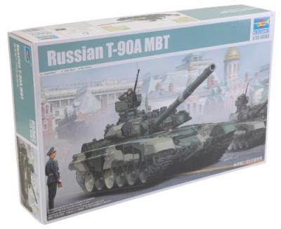  Maquette Trumpeter T-90A Russian MBT (Welded turret)- 1/35 - Maquette