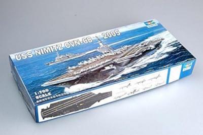 TRUMPETER Maquette avion  USS Nimitz CVN-68 2005 - - Maquette d'avion