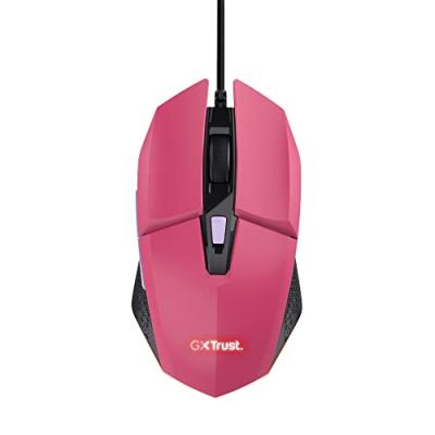 TRUST Souris gaming filaire  Felox Rose et noir
