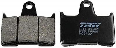 TRW  Plaquettes de frein, et m&acirc;choires moto, MCB729 Allround organique