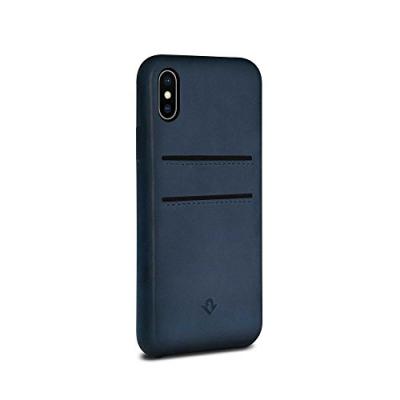 TWELVE SOUTH  Relaxed Leather &eacute;tui iPhone X / XS Indigo